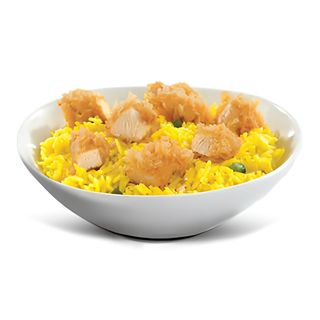 Riz avec Poulet Crispy