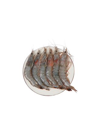 154. Gamberi interi con testa 带头青虾 2pz