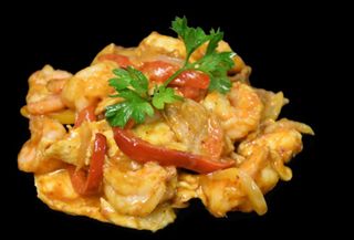 135. Gamberi salsa gonbao