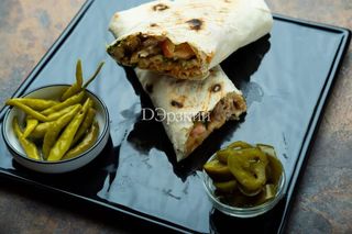 Донер в лаваше с говядиной