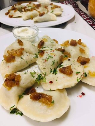 Pierogi z ziemniakami 