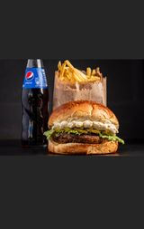 Mr burger de luxe meni