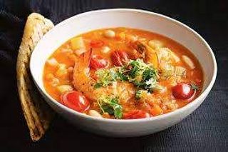 Sopa Indiana de Camarão