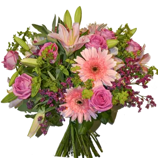 Bouquet fiori toni del rosa ( Small )