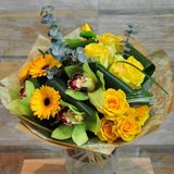 Buchet cu Orhidee Verde