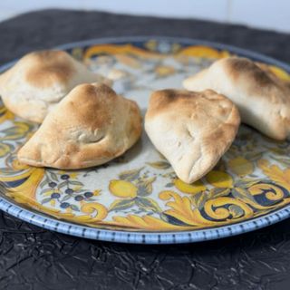 Pierogi z serem i szpinakiem
