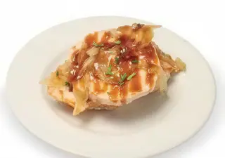 Montadito De Foie Con Cebolla Caramelizada