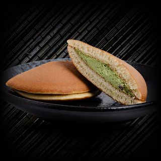 Dorayaki de mascarpone de té verde