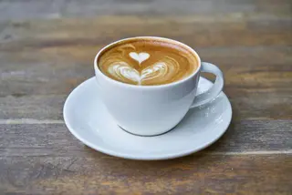 Espresso sa mlekom