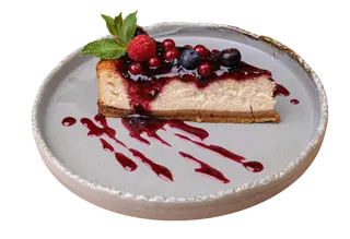 Cheesecake cu fructe de padure
