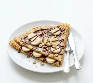 Crêpe Sucrée Nutella Banane