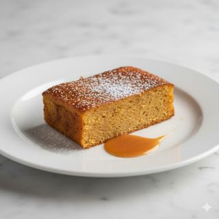 Pudín de pan de batata (porción)