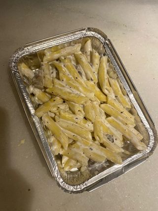 Macarrones con trufa