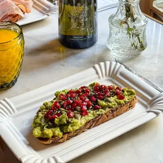 Tosta con aguacate