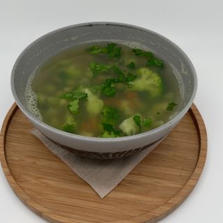 Sopa de verduras de temporada GF