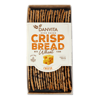 Хлібці Danvita хрусткі пшеничні з сиром (130г)