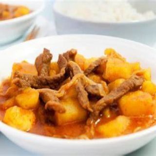 Ternera Con Salsa De Curry