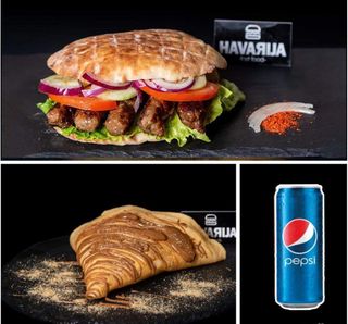 5 sarajevskih ćevapa + palačinka Nutella + Pepsi