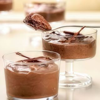 Mousse chocolate casera