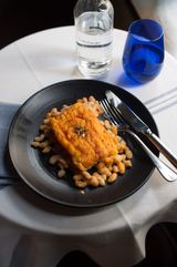 Bacallà a la llauna amb mongetes del ganxet 