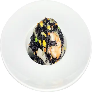 48. Arroz Negro Con Mariscos