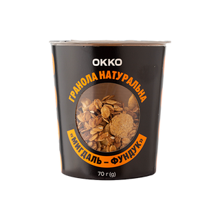 Гранола мигдаль/фундук (з молоком)