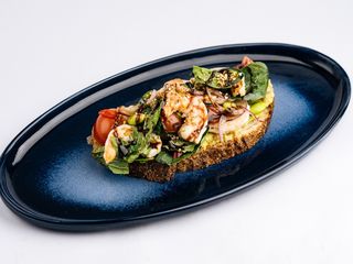 Брускета з тигровими креветками (240г)