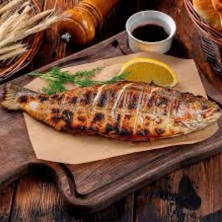 კალმახი გრილზე