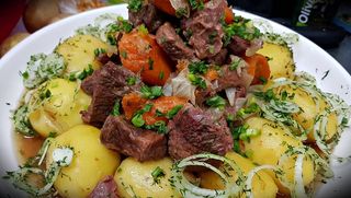 Куурдак из баранины