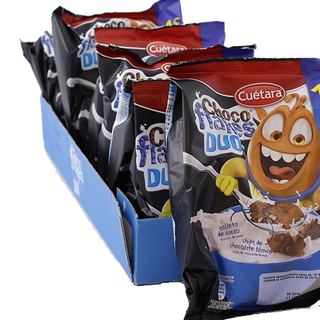 Cuétara Choco Flakes Dúo Bolsa Individual 120grs