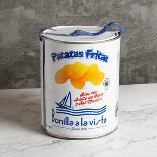 Patata Con Sal Frita En Aceite De Oliva Lata (275 G.)