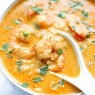 Sopa de camarão