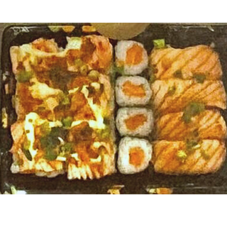 UT34. Nigiri, California Braseado, Maki Salmão