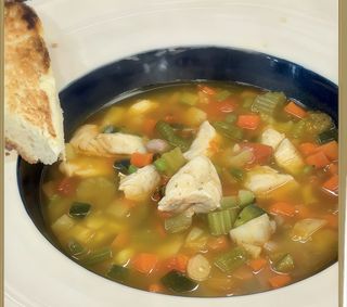 Minestrone di pollo