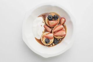 Сырники с карамелью.