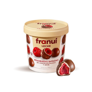 Frambuesa Cubierta Chocolate Con Leche
