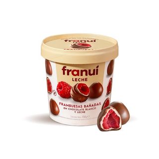 Frambuesa Cubierta Chocolate Con Leche