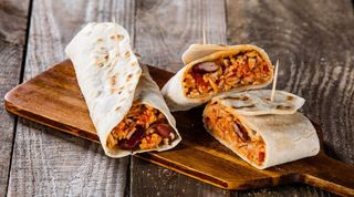 Burrito con manzo