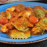 Ravioli Verdes Gambas