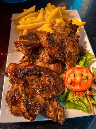 1/2 Poulet Texan + Accompagnement