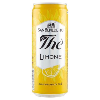 Thè al limone in lattina