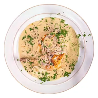 Poulet À La Crème Roquefort