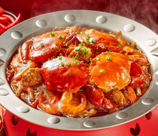 Grande pentola per carne di granchio