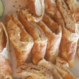 Omelette thon fromage