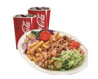 Menú Plato Kebab (2 Personas)