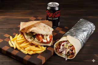 PANINO/PIADA Kebab + FRIES + BIBITA