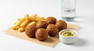 Menú falafel