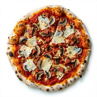 Salsiccia porcini e grana