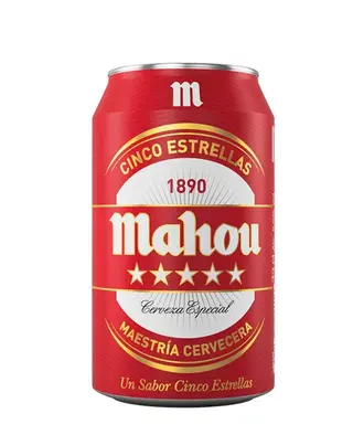 Cerveza Mahou Lata (330 Ml.)