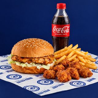 Grilled Burger Box Meal